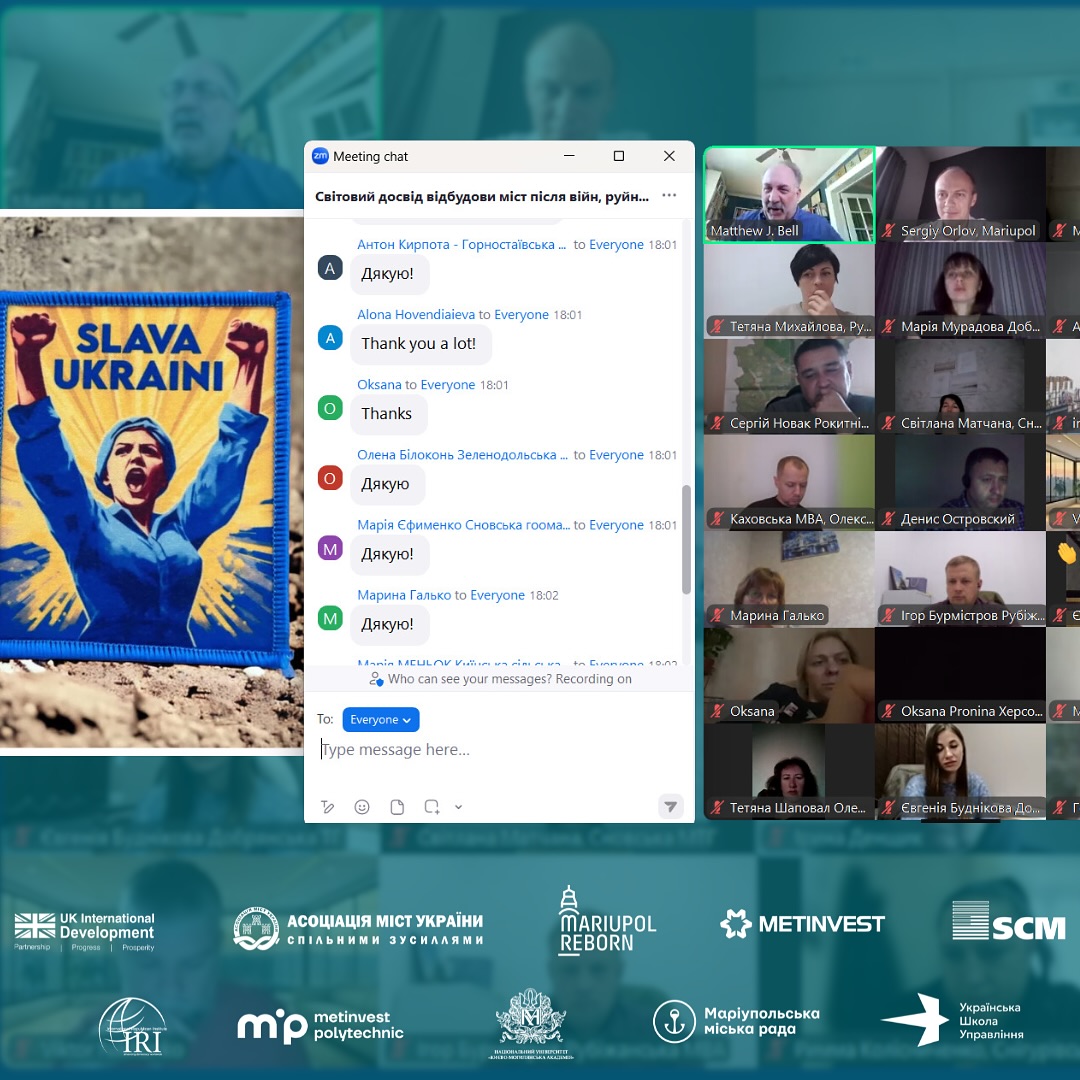 Світовий досвід відбудови міст після війн і руйнацій
